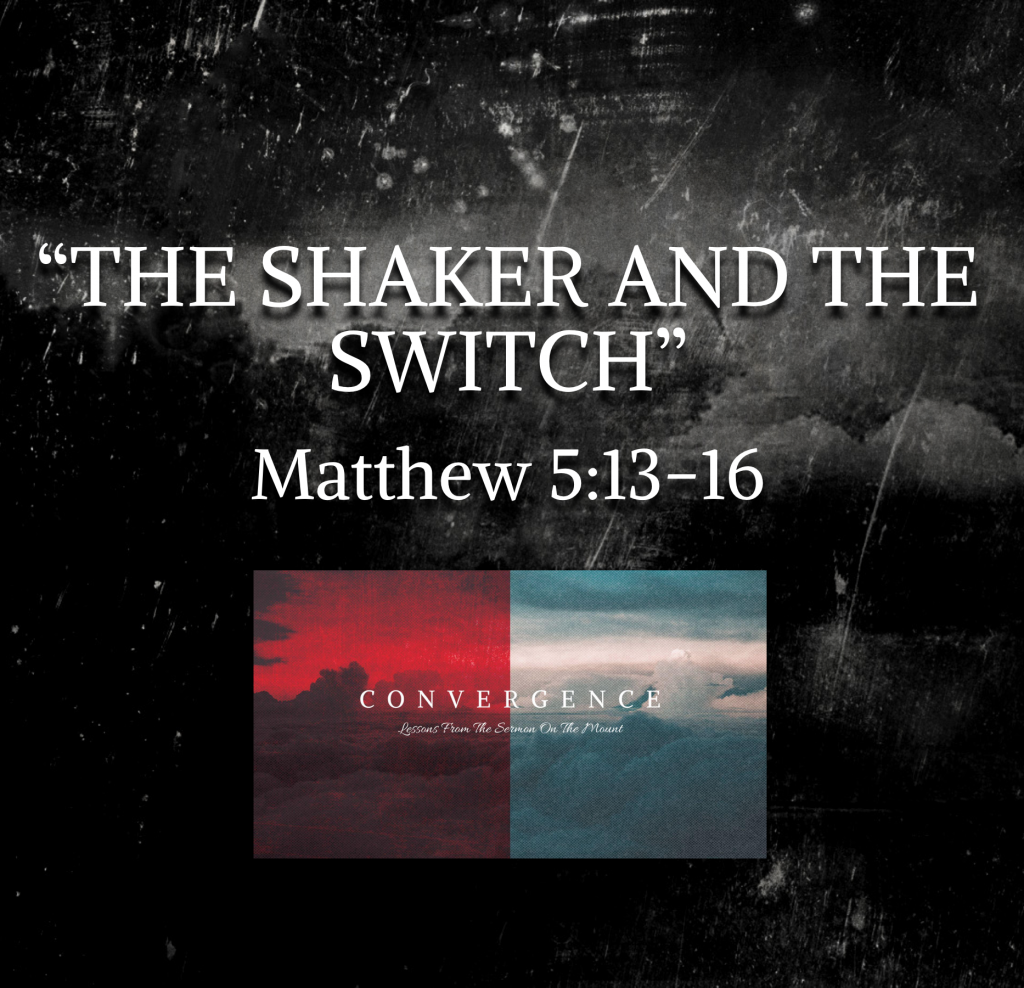 CONVERGENCE Series "The Shaker And The Salt" Matthew 51316 Stoney
